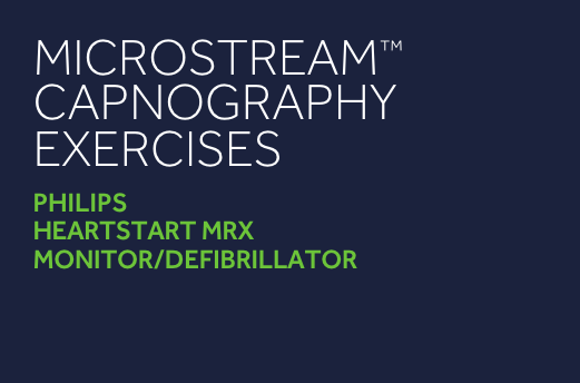 Microstream Capnography Exercises Philips Heartstart Mrx Monitor/Defibrillator